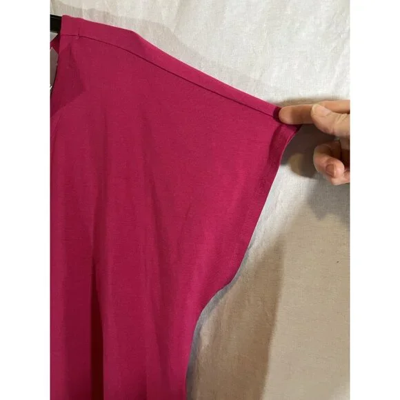 J Jill Women’s NWT 2X Pink Luxe Supima Scoop-Neck Tee - Picture 6 of 10